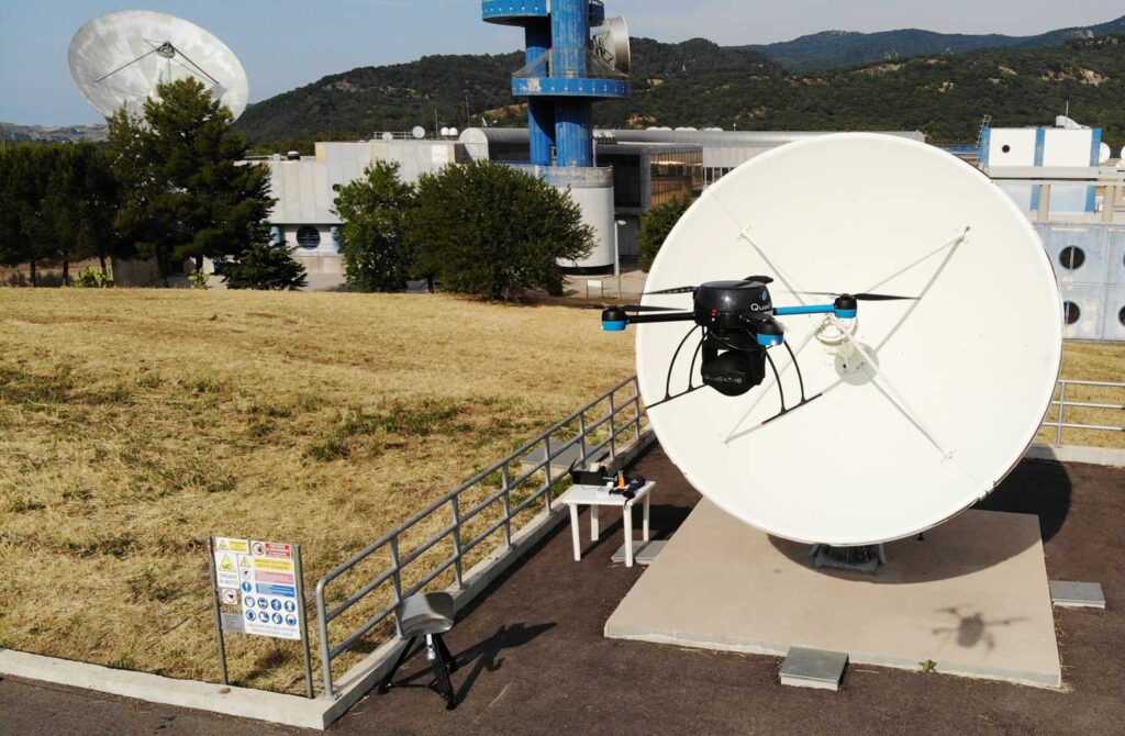 OneWeb antenna being tested by QuadSAT solution